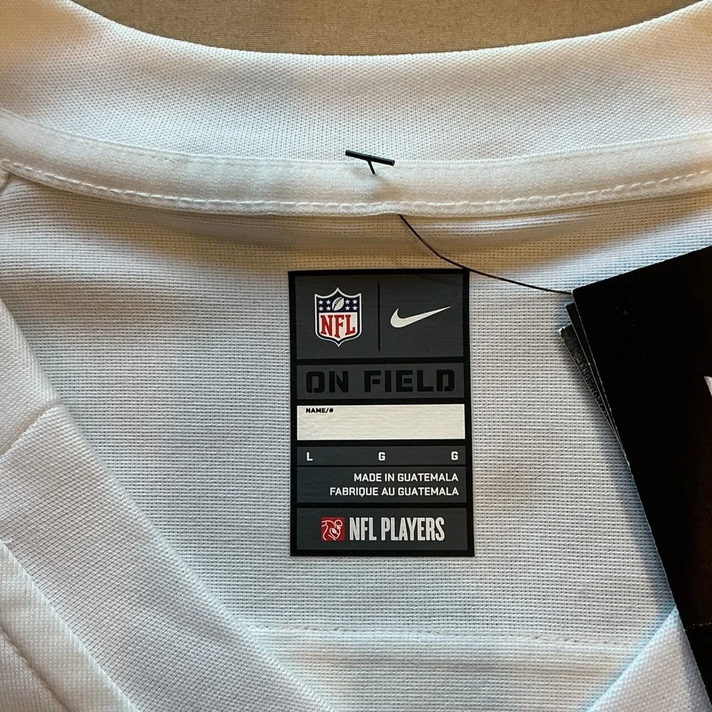NFL Nike On Field 49ERS‎ San Fransisco Jersey #10 Jim Garoppolo Dri Fit Size Lrg